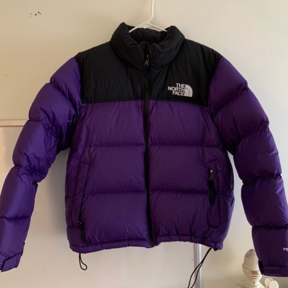 PURPLE NORTH FACE 700 PUFFER